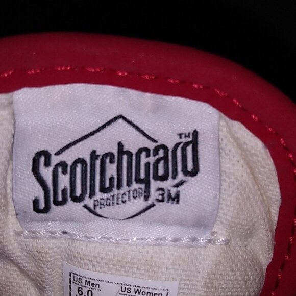 Vans Burgundy Red Suede Off the Wall Sneakers, Men's Sz 6/Woman's Sz 7.5 - Picture 5 of 12